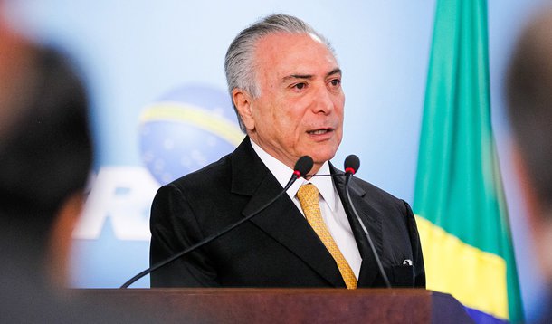 Brasília - DF, 14/07/2016. Presidente em Exercício Michel Temer durante cerimônia de anúncio de nova norma do Programa Minha Casa Minha Vida. Foto: Beto Barata/PR