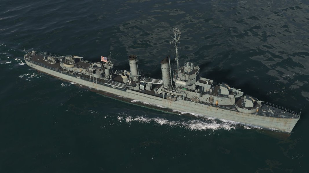 Destróier dos EUA no Golfo Pérsico