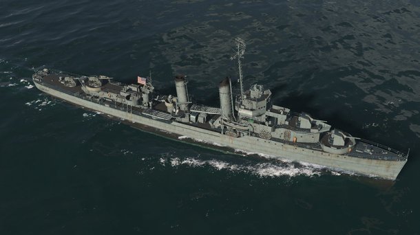 Destróier dos EUA no Golfo Pérsico