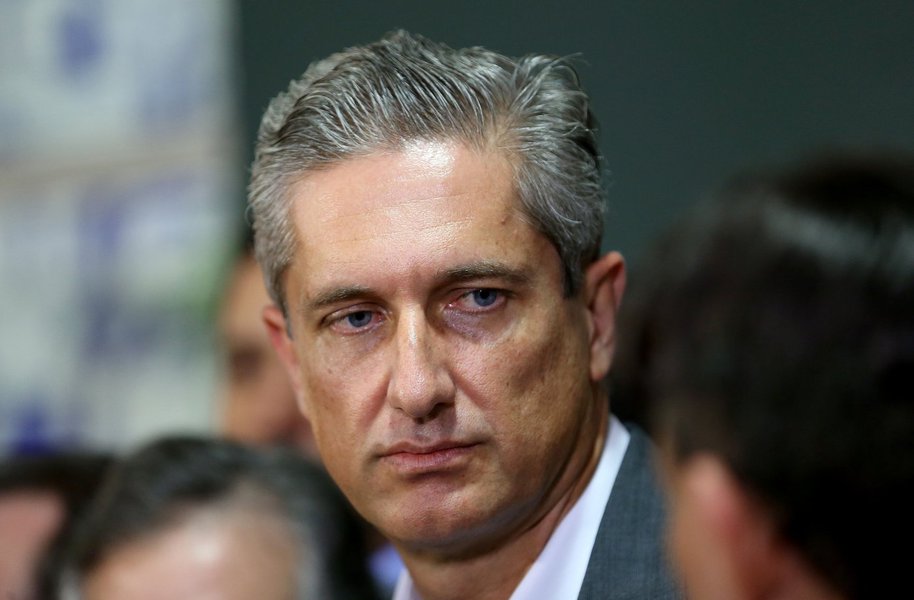 Brasília - O líder do PSD na Câmara, deputado Rogério Rosso, fala à imprensa (Wilson Dias/Agência Brasil)