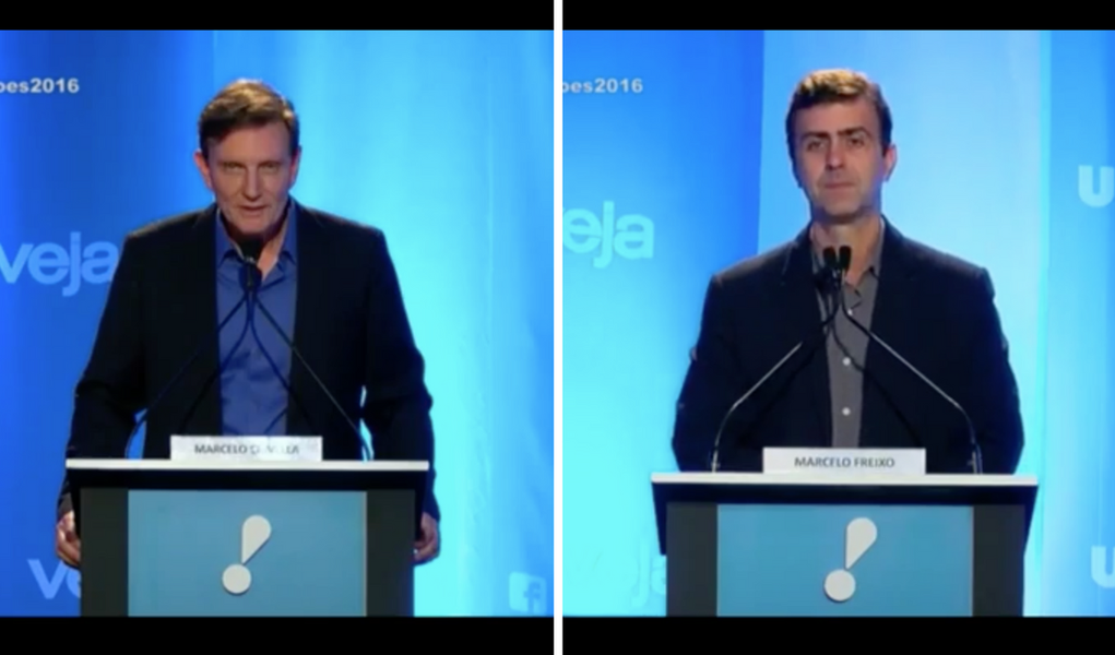 Debate Crivella e Freixo Rede TV