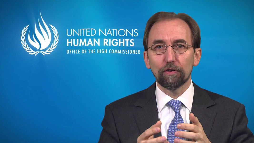 Alto comissário para Direitos Humanos da ONU, Zeid Ra"ad Al Hussein