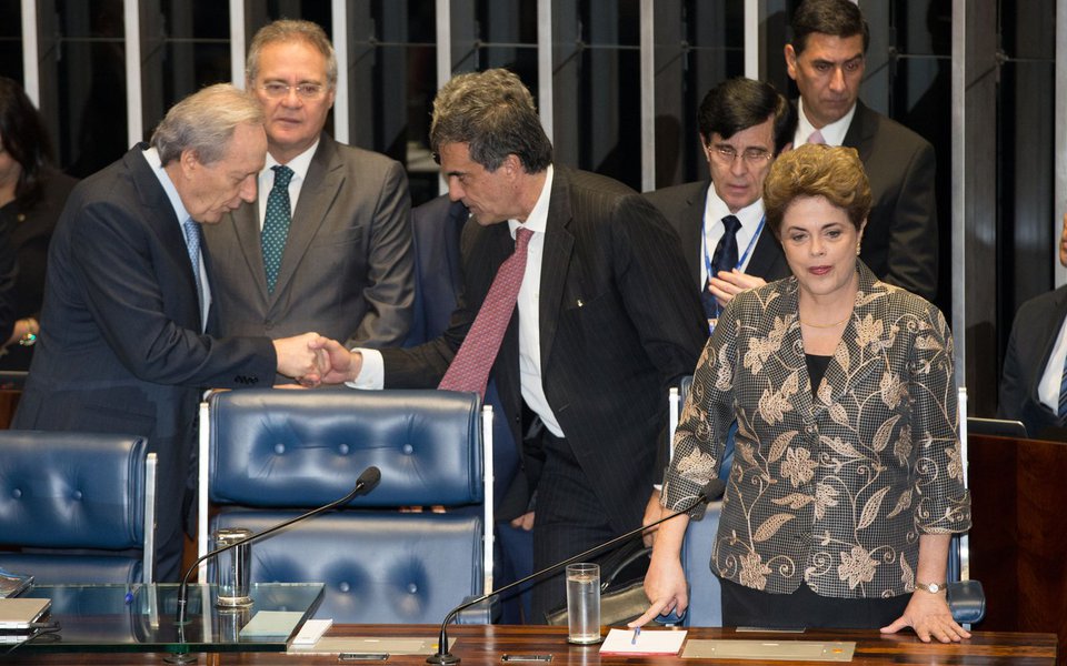 Brasília- DF 29-08-2016 Presidenta Dilma faz sua defesa no plenário do senado. Foto Lula Marques/Agência PT