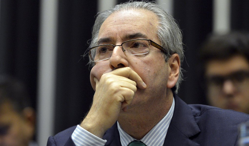 Brasília - Presidente da Câmara, Eduardo Cunha durante Sessão extraordinária para discussão e votação de diversos projetos (Antonio Cruz/Agência Brasil)