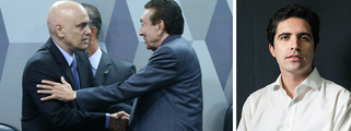 Bernardo Mello Franco e Alexandre de Moraes