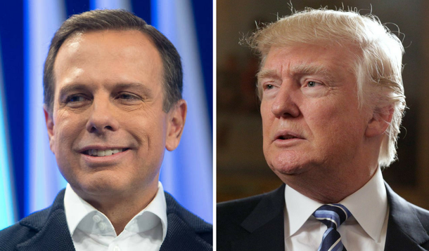 João Doria e Donald Trump