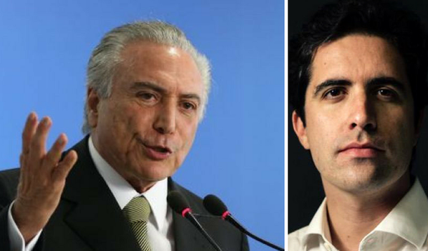 Temer e Bernardo Mello Franco