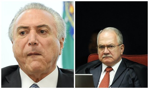 Michel Temer e ministro do STF Edson Fachin .2
