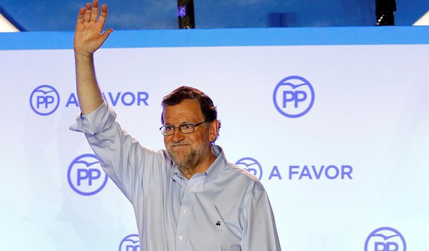 Primeiro-ministro interino da Espanha, Mariano Rajoy, durante evento em Madri. 27/06/2016 REUTERS/Marcelo Del Pozo