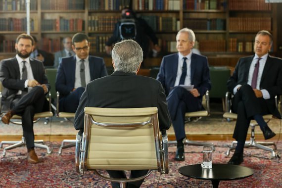 Brasília - DF, 11/11/2016. Presidente Michel Temer durante Gravação pa Rede TV - Roda Viva no Palácio da Alvorada. Foto: Beto Barata/PR
