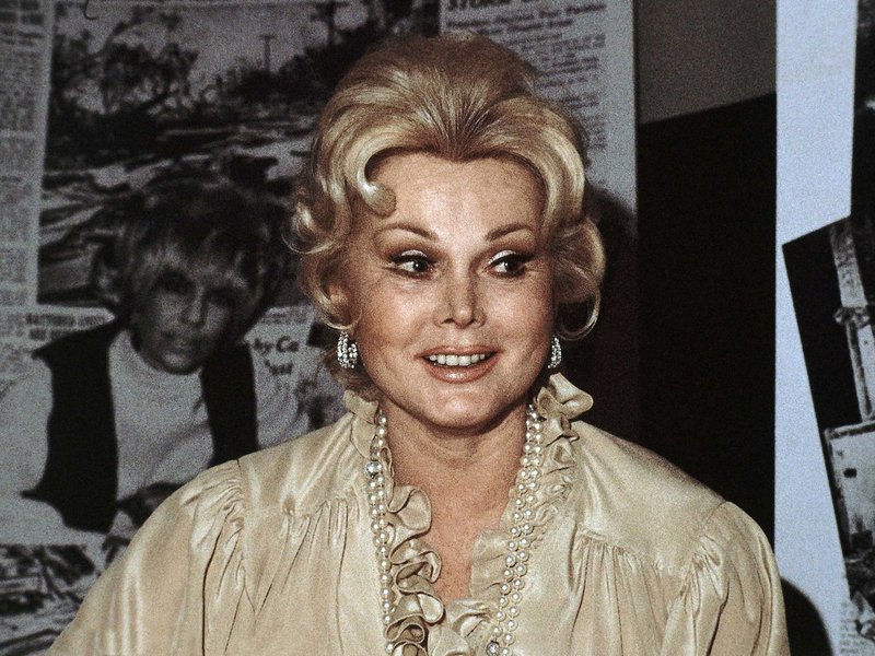 Atriz Zsa Zsa Gabor