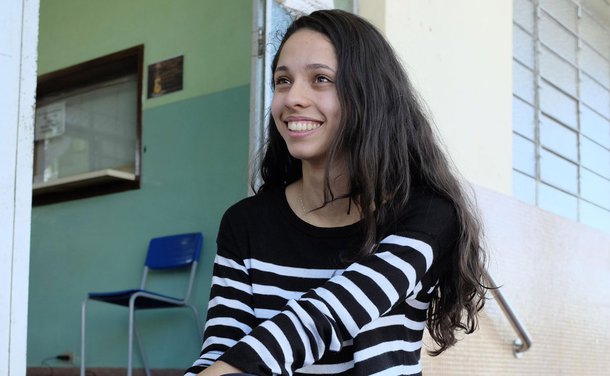 Estudante paranaense Ana Julia Ribeiro