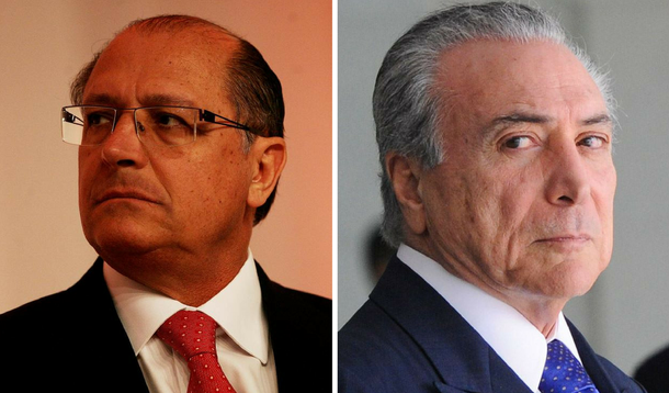 Geraldo Alckmin e Michel Temer