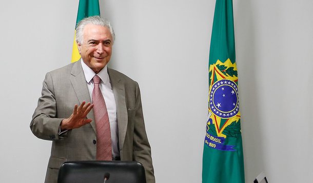 Brasília - DF, 28/09/2016. Presidente Michel Temer durante 111ª Reunião do Conselho da Câmara de Comércio Exterior - CAMEX Foto: Marcos Corrêa/PR