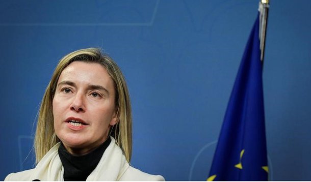 Chefe da política externa da União Europeia, Federica Mogherini. 10/10/2016 TT News Agency/Janerik Henriksson/via REUTERS