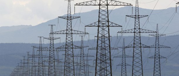 Rede de transmissão elétrica
