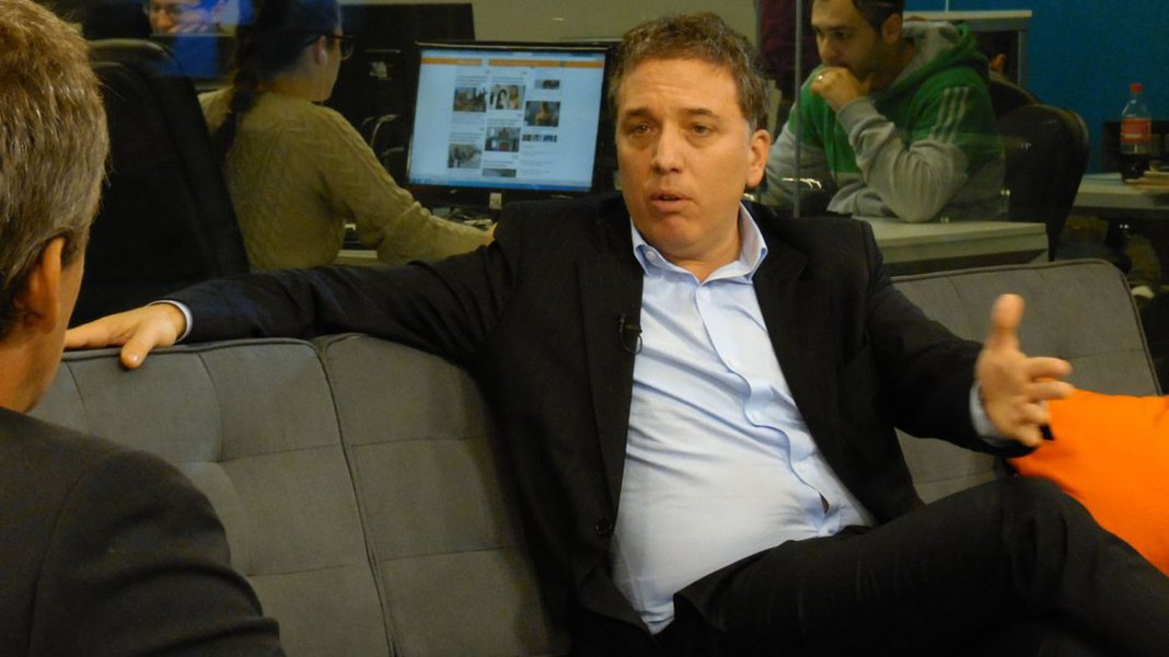 Ministro da Fazenda da Argentina,  Nicolás Dujovne