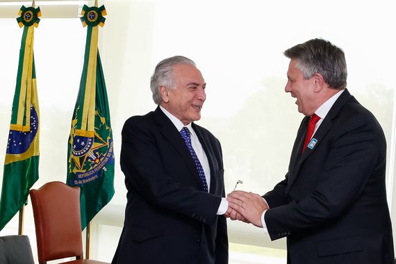 Brasília - DF 27/09/2016. Presidente Michel Temer durante encontro com Ben Van Beurden - CEO da Royal Dutch Shell Foto: Carolina AntunesPR