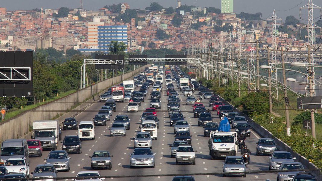 Marginal Pinheiros em São Paulo
