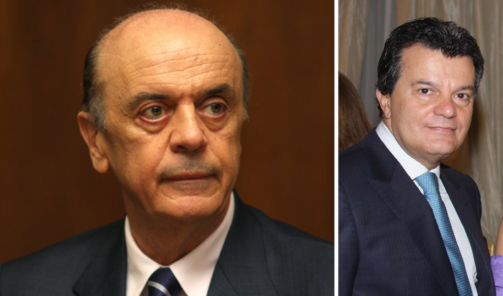 José Serra e Ronaldo Cézar Coelho