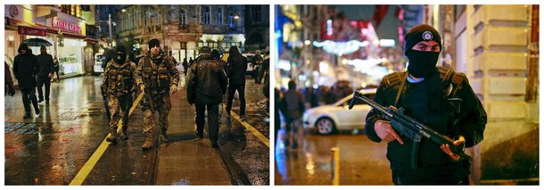 Atentado em clube noturno em Istambul, Turquia