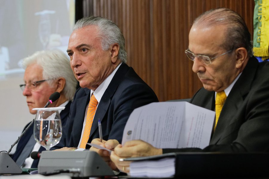Brasília - DF, 13/09/2016. Presidente Michel Temer durante reunião do conselho do PPI. Foto: Carolina Antunes/PR