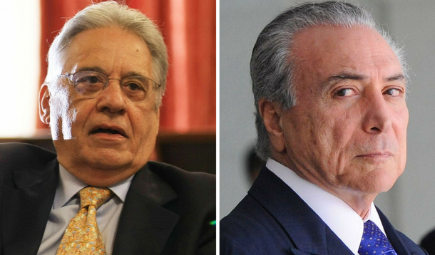 FHC e Michel Temer