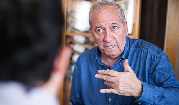 02/12/2016 - PORTO ALEGRE, RS - Entrevista com o Franklin Martins. Foto: Guilherme Santos/Sul21