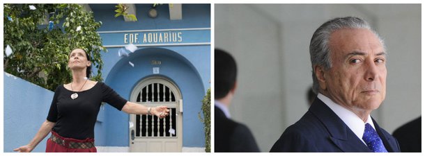 Sônia Braga e Michel Temer.2