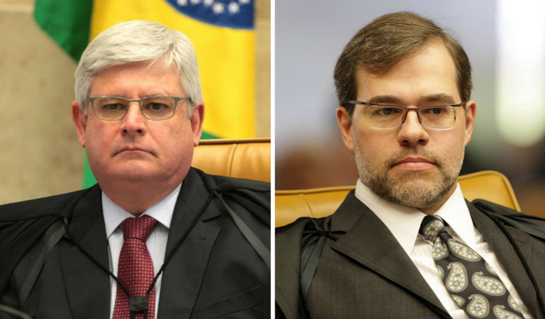 Rodrigo Janot e Dias Toffoli