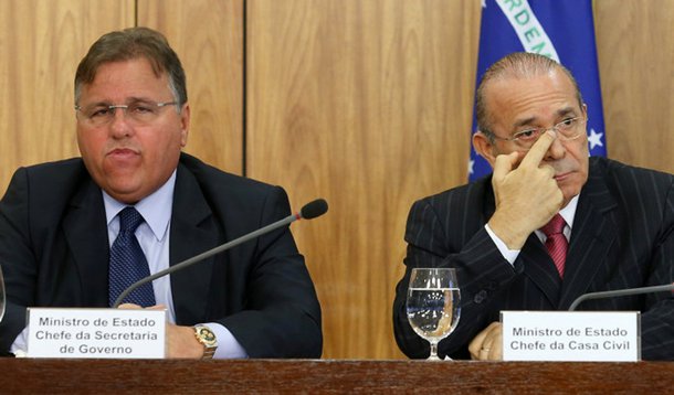 24/05/2016- Brasília- DF, Brasil- Presidente interino, Michel Temer, ministro da Fazenda, Henrique Meirelles, Eliseu Padilha, Blairo Maggi, durante anúncio de novas medidas ecônomicas. Foto: Lula Marques/ Agência PT