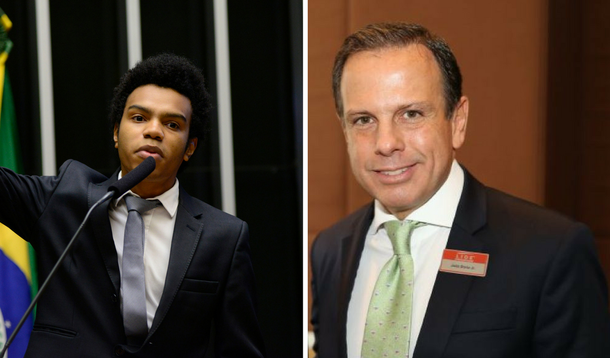 Fernando Holiday e João Doria