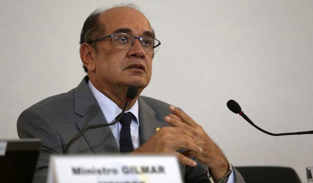 Bras�lia - o presidente do Tribunal Superior Eleitoral (TSE), ministro Gilmar Mendes, fala aos jornalistas sobre elei��es 2016 (Jos� Cruz/Ag�ncia Brasil)