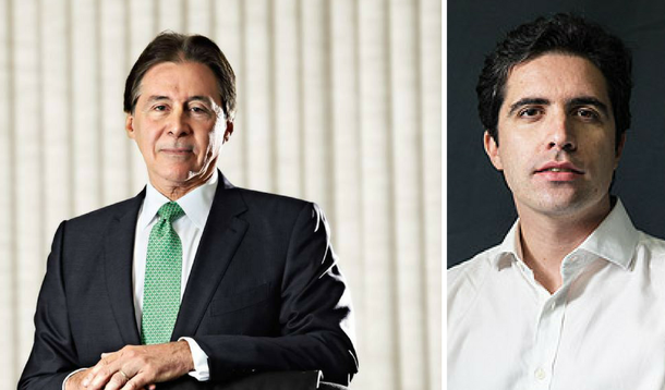 Eunício Oliveira e Bernardo Mello Franco