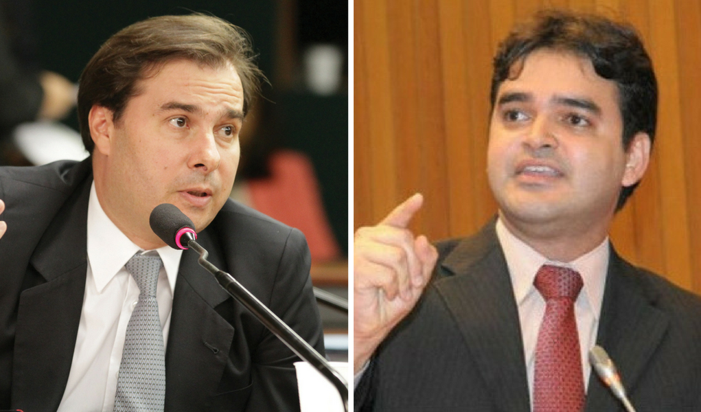 Rodrigo Maia e Rubens Pereira