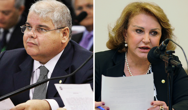 Lucio Vieira Lima e Elcione Barbalho