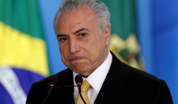 Michel Temer durante evento no Palácio do Planalto. 14/7/2016. REUTERS/Ueslei Marcelino