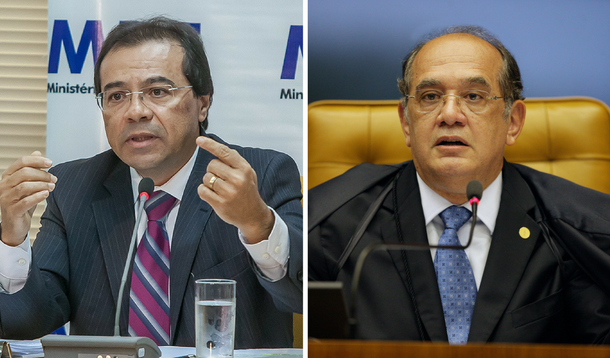 Nicolao Dino e Gilmar Mendes