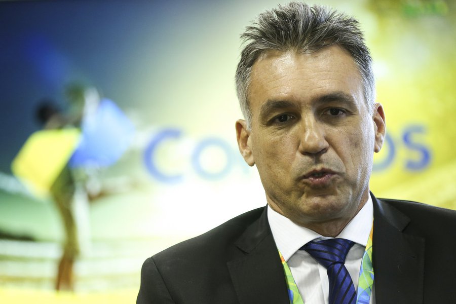 Brasília - O presidente dos Correios, Guilherme Campos, dá entrevista coletiva, na sede da estatal. (Marcelo Camargo/Agência Brasil)