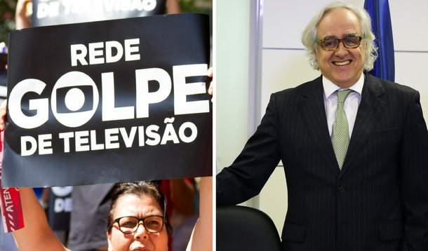 Rede globo golpe, Laerte Rimoli EBC