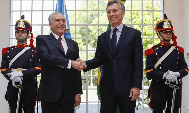 Presidente Michel Temer durante encontro com Presidente da República Argentina, Mauricio Macri (Olivos - Argentina 03/10/2016)