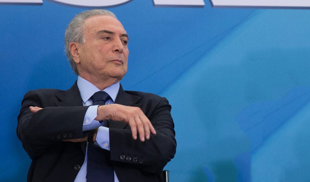 Brasília- DF 05-10-2016 Presidente, Michel Temer e Primeira dama, Marcela Temer, durante Cerimônia de Lançamento do Programa Criança Feliz Palácio do Planalto Foto Lula Marques/Agência PT