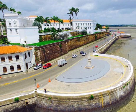 Pedra da Memória é um dos monumentos recuperados com as obras realizadas pelo Governo e Prefeitura. Foto: Divulgação