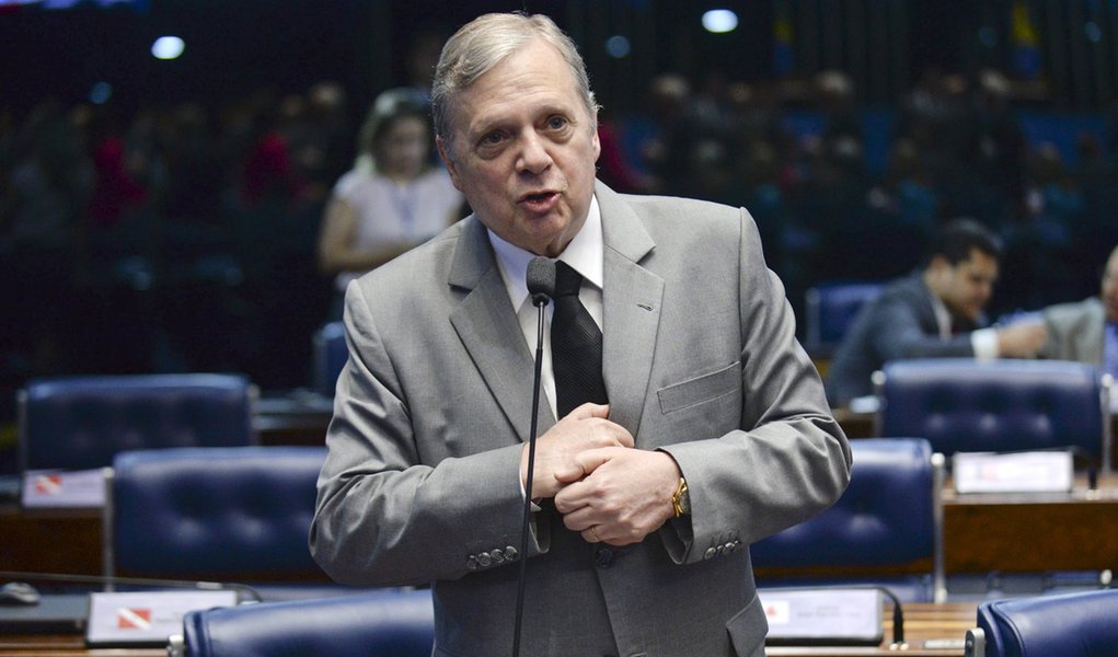 Plenário do Senado durante sessão deliberativa ordinária. Em pronunciamento, senador Tasso Jereissati (PSDB-CE). Foto: Jefferson Rudy/Agência Senado