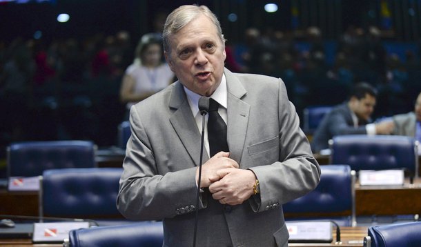Plenário do Senado durante sessão deliberativa ordinária. Em pronunciamento, senador Tasso Jereissati (PSDB-CE). Foto: Jefferson Rudy/Agência Senado