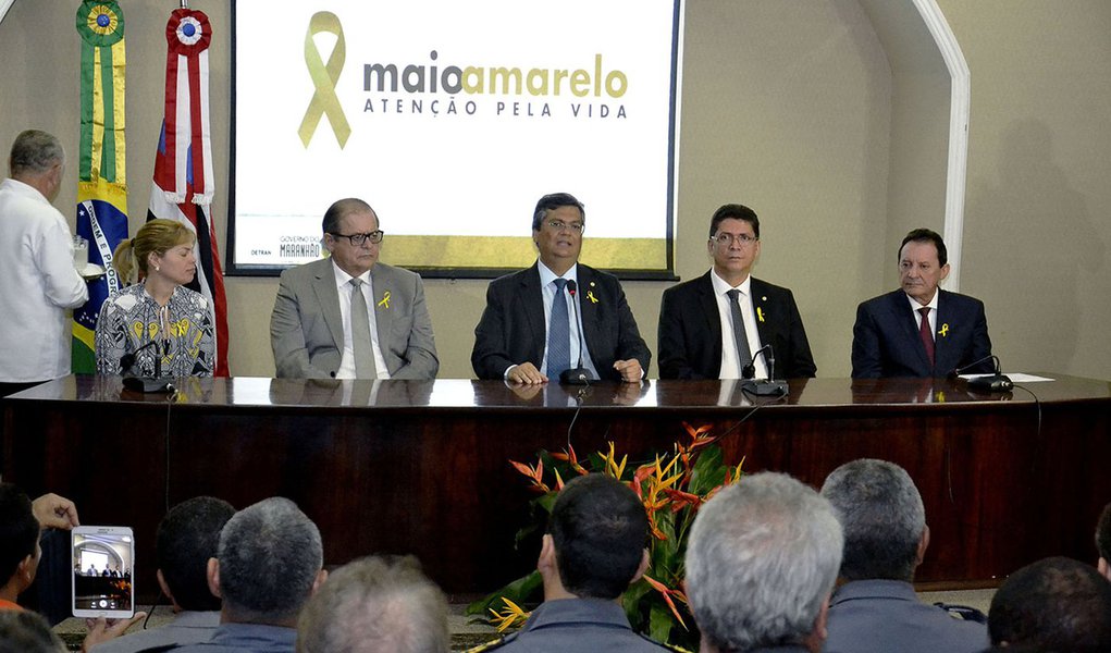 o ‘Maio Amarelo’ é uma ação de caráter educativo de dimensão internacional, que alerta para a importância de boas práticas para a diminuição de acidentes. Foto: Karlos Geromy/Secap
