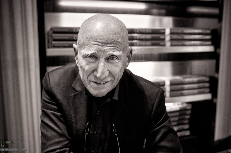Sebastião Salgado: Genesis book signing. Photographer Sebastião Salgado. TASCHEN Store London, 12 Duke of York Square, London. April 10, 2013. Photo: Edmond Terakopian