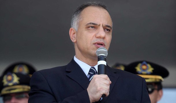 03/09/2012 - Solenidade de formatura do Curso de Formação de Soldados da Turma X/2011. Antonio Roberto Cesario de Sá, subsecretário de Planejamento e Integração Operacional. Foto Marcelo Horn