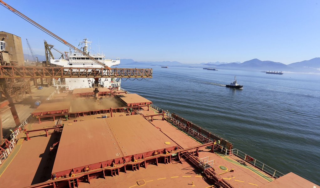 Porto de Paranaguá. Paranaguá, 22-06-15. Foto: Arnaldo Alves / ANPr