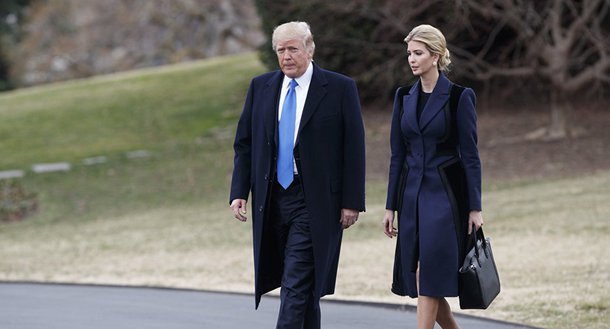 Donald Trump e Ivanka Trump
